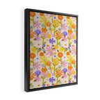 Flower Power Light Framed Canvas Print Gallery Image 2