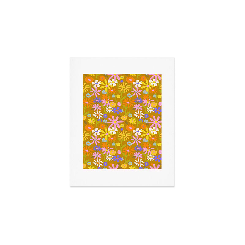 Flower Power Art Print Gallery Image 1