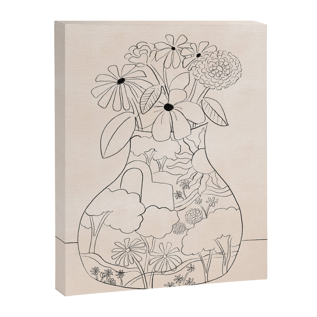 Flower Vase Canvas Print Gallery Image 6