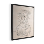 Flower Vase Framed Canvas Print Gallery Image 2