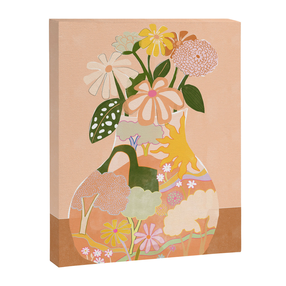 Flower Vase Canvas Print Gallery Image 6