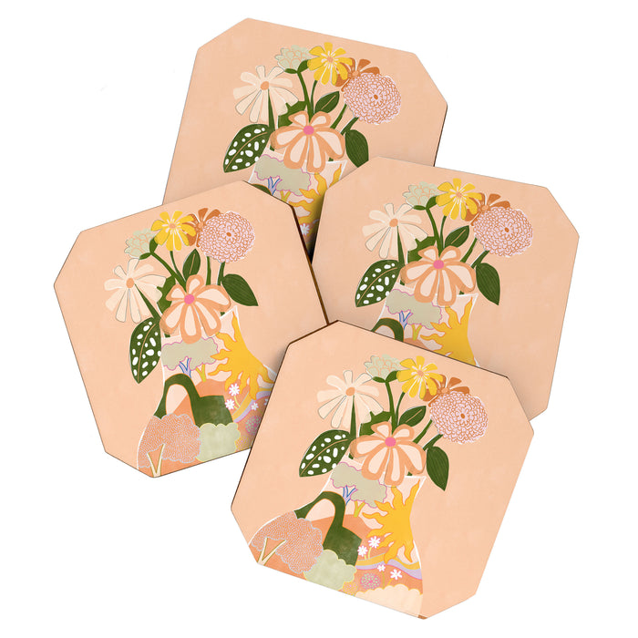 Flower Vase Coaster Gallery Image 1