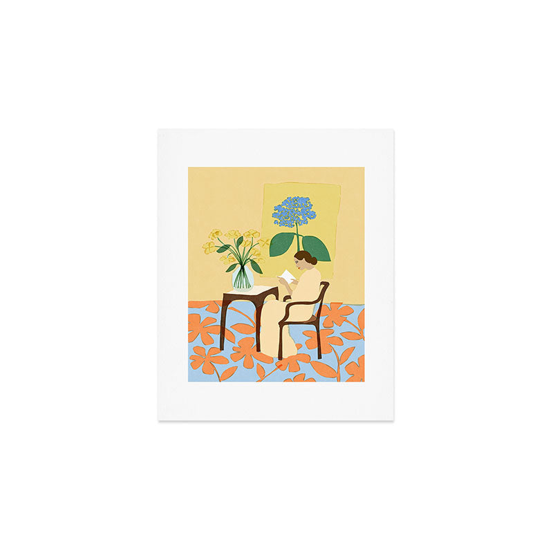 Flowers in our house Art Print Gallery Image 1