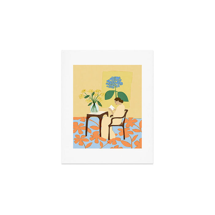 Flowers in our house Art Print Gallery Image 1