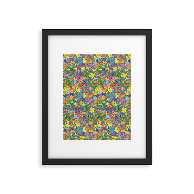 Garden at Night Framed Art Print Gallery Image 5