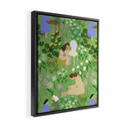 Getting Ready With Girls Framed Canvas Print Gallery Image 2