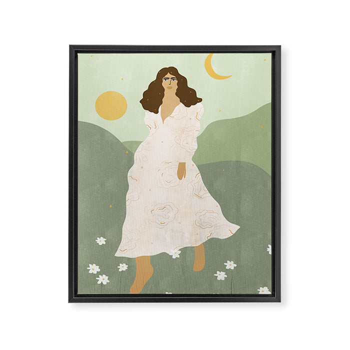 Goddess Framed Canvas Print Gallery Image 1