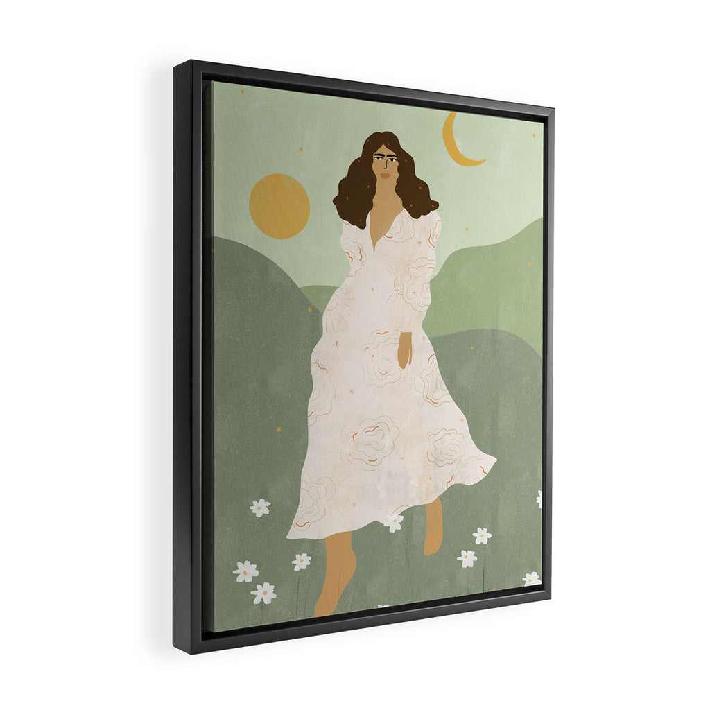 Goddess Framed Canvas Print Gallery Image 2