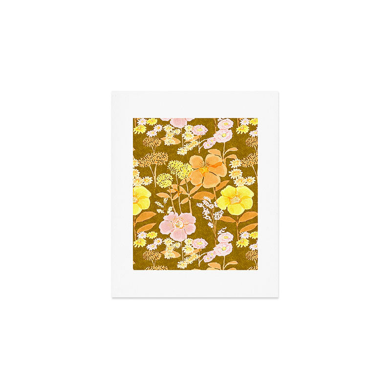 Grandma's Flowers Art Print Gallery Image 1