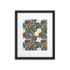Grandma's Garden Dark Background Framed Art Print Gallery Image 5