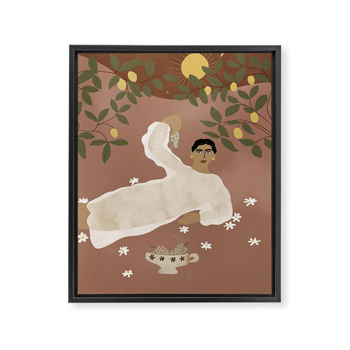 Greek Life Framed Canvas Print Gallery Image 1