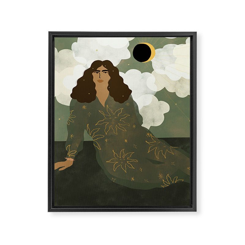 Head in the clouds Framed Canvas Print Gallery Image 6