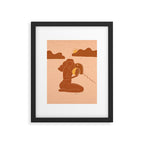Holding The sun Framed Art Print Gallery Image 5