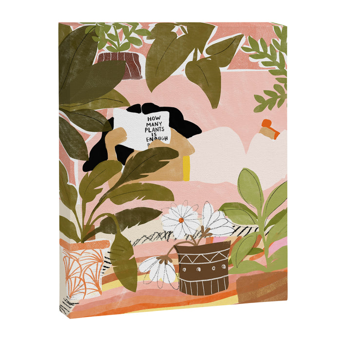 How Many Plants Is Enough Plants? Canvas Print Gallery Image 1