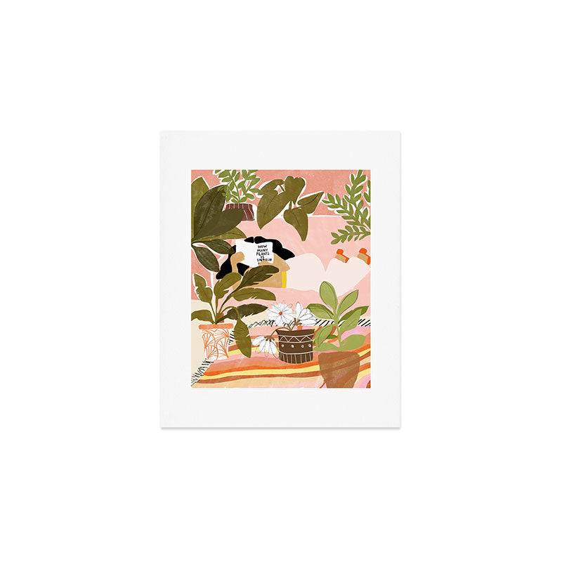 How Many Plants Is Enough Plants? Art Print Gallery Image 1