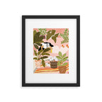 How Many Plants Is Enough Plants? Framed Art Print Gallery Image 5