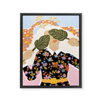 I Can't See You Framed Canvas Print Gallery Image 6