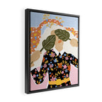 I Can't See You Framed Canvas Print Gallery Image 2