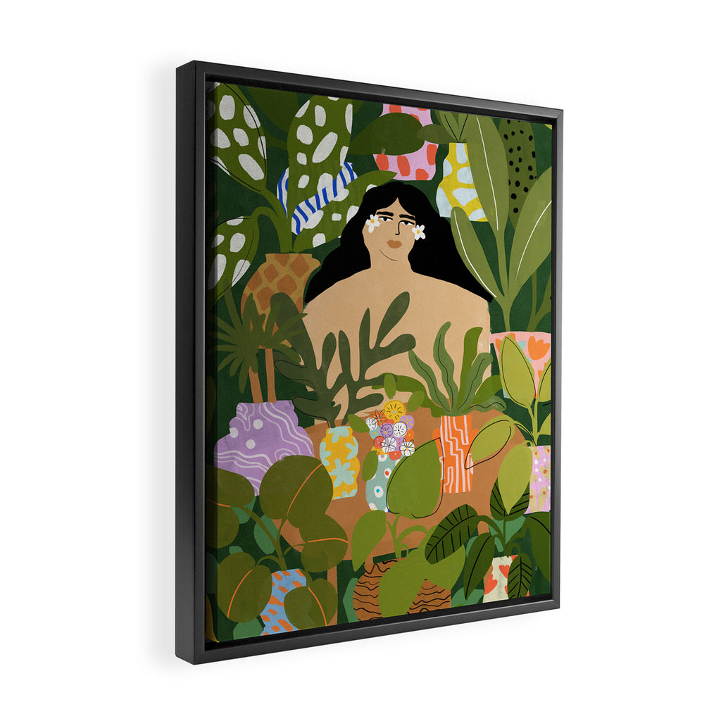I Need More Plants Framed Canvas Print Gallery Image 2