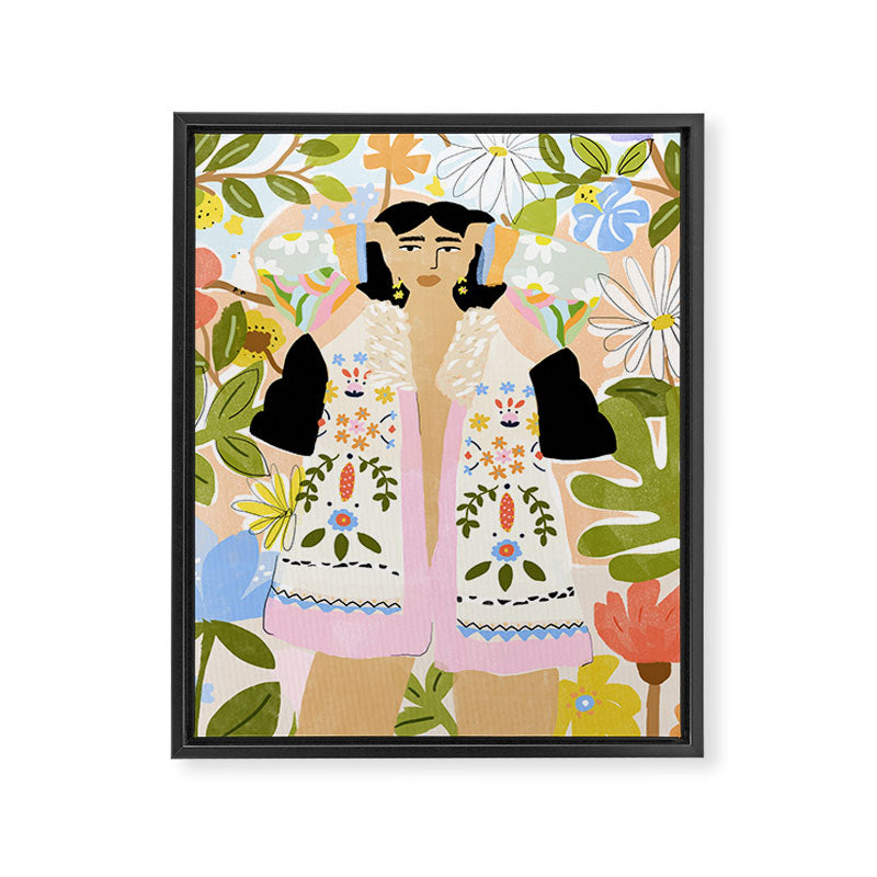 I Want To See The Beauty In The World Framed Canvas Print Gallery Image 6
