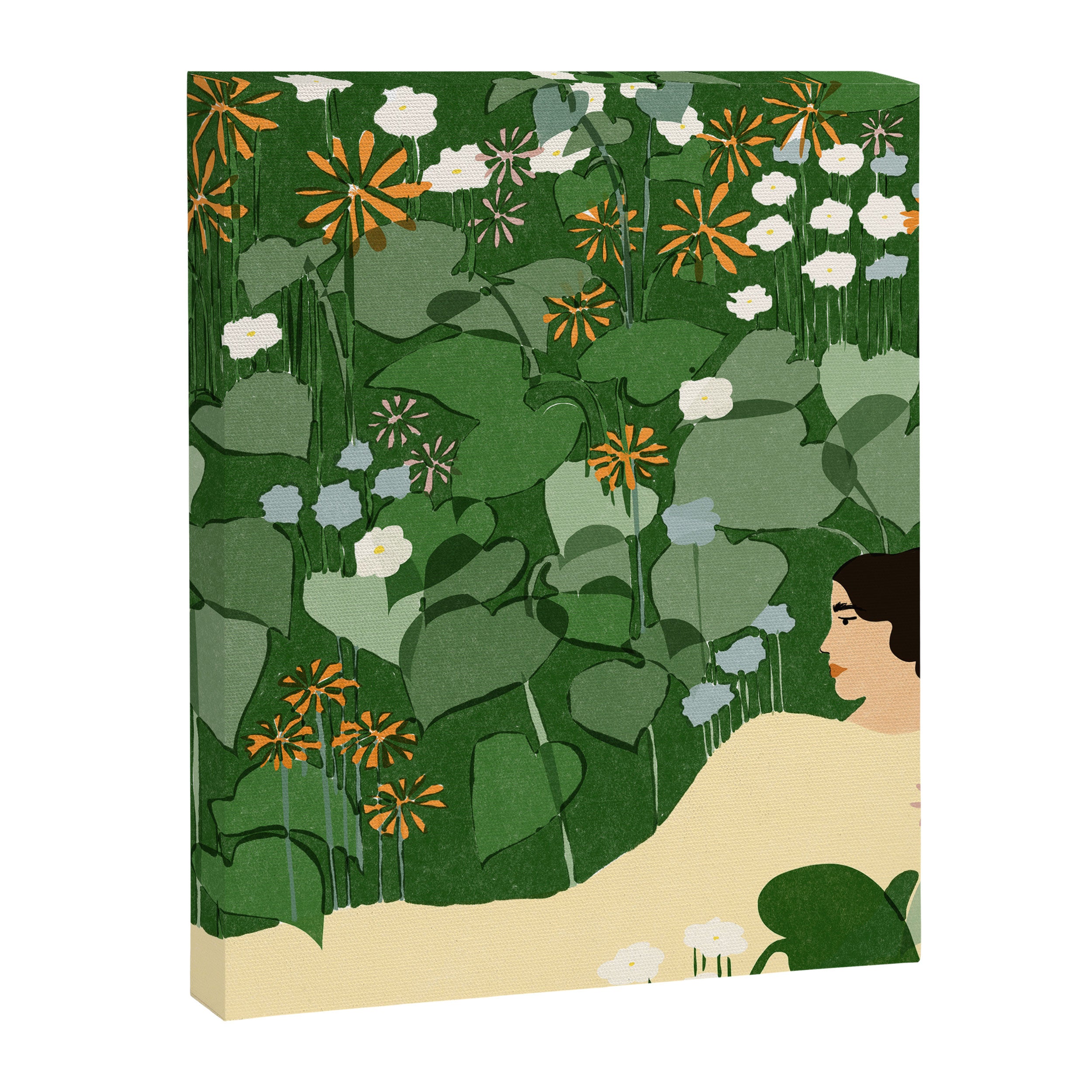 in the garden Canvas Print Gallery Image 3