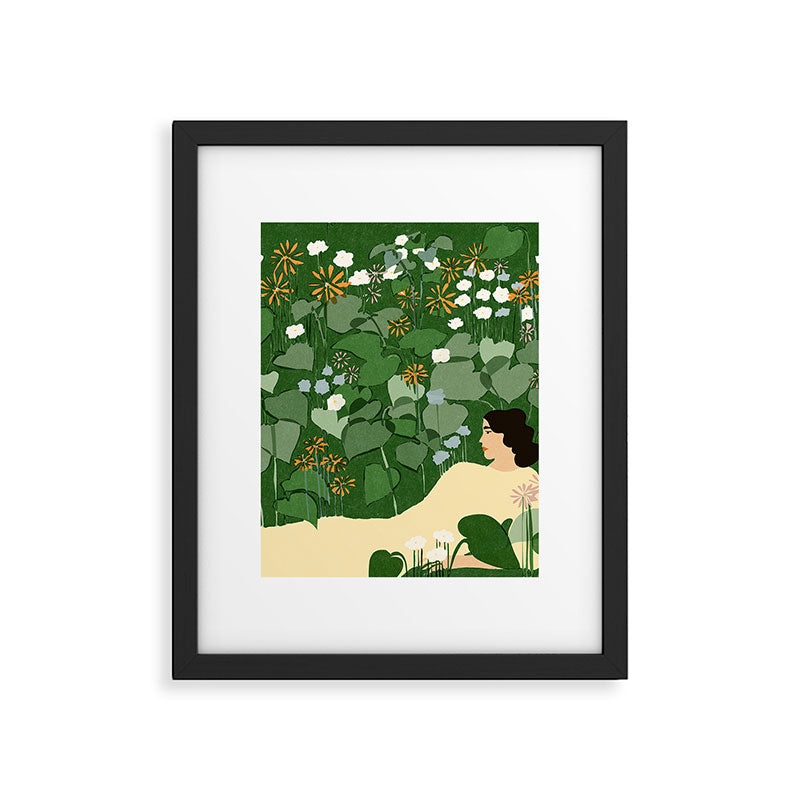 in the garden Framed Art Print Gallery Image 6