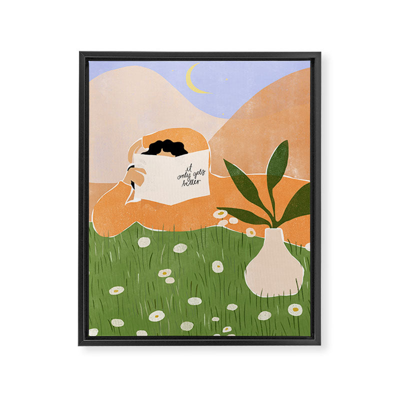 It Only Gets Better Framed Canvas Print Gallery Image 6