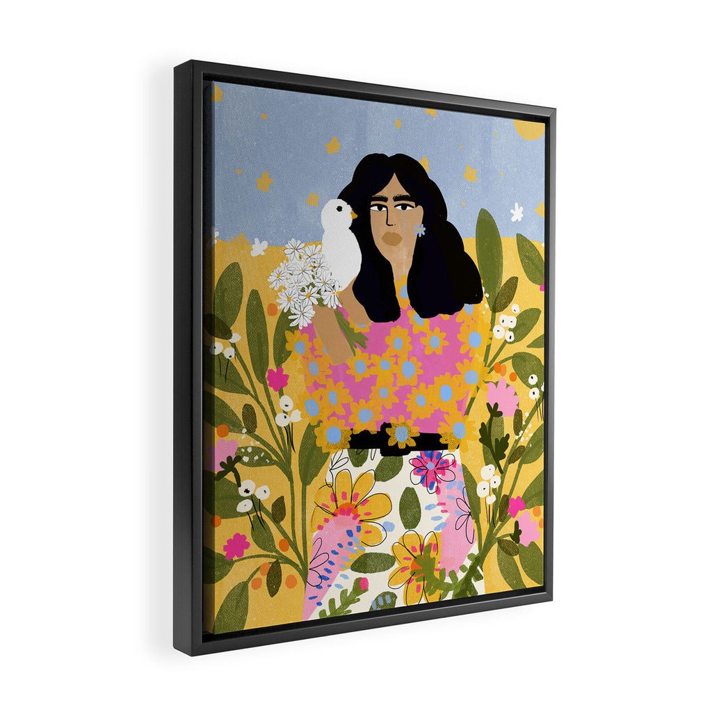 Jungle Freedom Framed Canvas Print Gallery Image 2