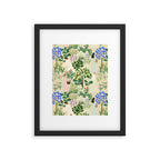 Ladies working in the garden (BEIGE) Framed Art Print Gallery Image 5