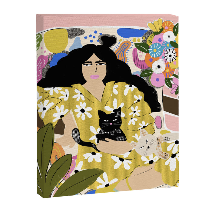 Life with cats Canvas Print Gallery Image 1