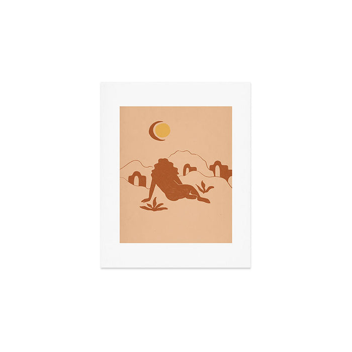 Looking At The Mountains Art Print Gallery Image 1