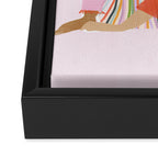 Love Is For Everyone Framed Canvas Print Gallery Image 3