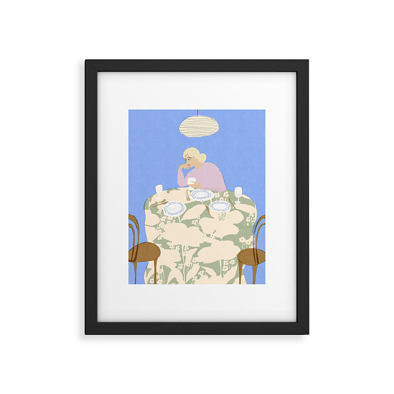Lunch Framed Art Print Gallery Image 5