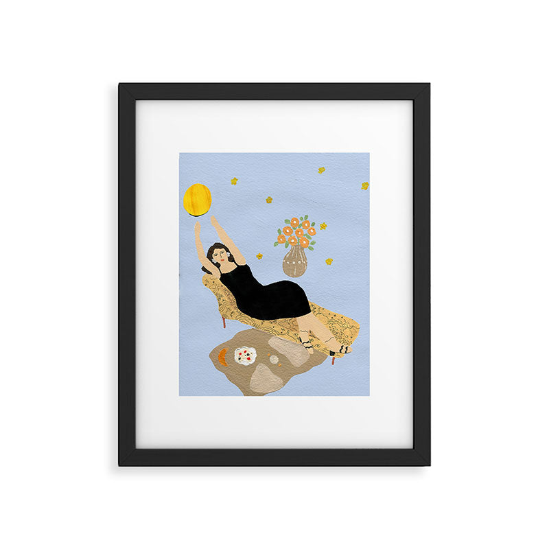 Moon Phases Framed Art Print Gallery Image 4