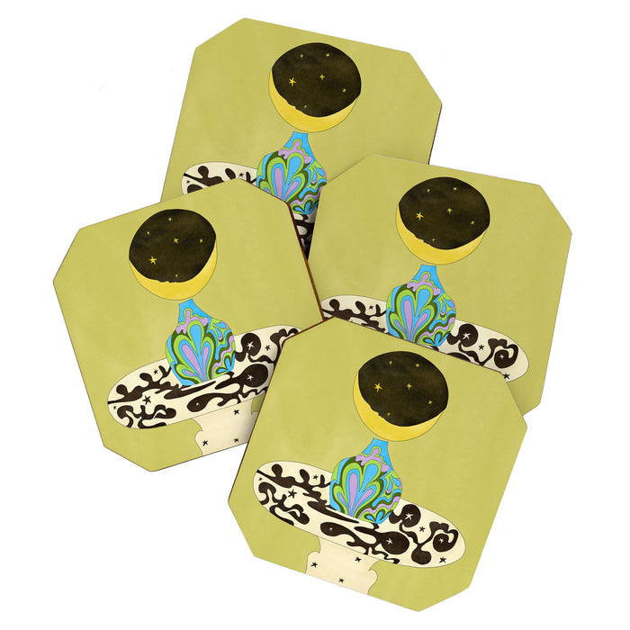 Moon Vase Coaster Gallery Image 1