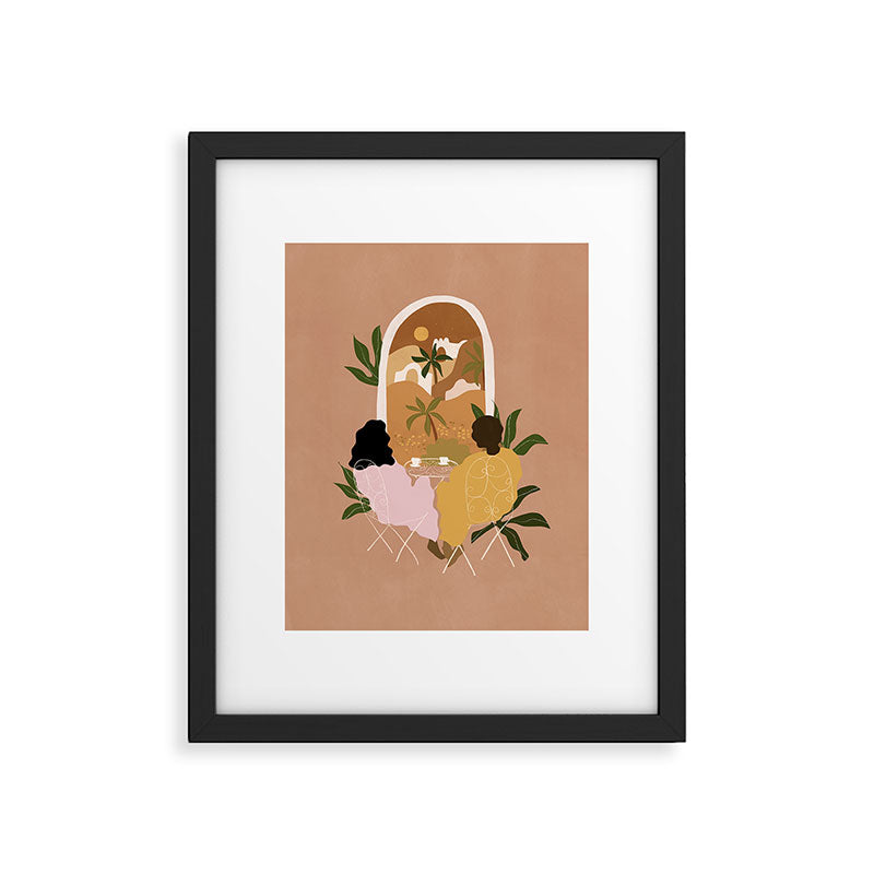 Morning Coffee Framed Art Print Gallery Image 4