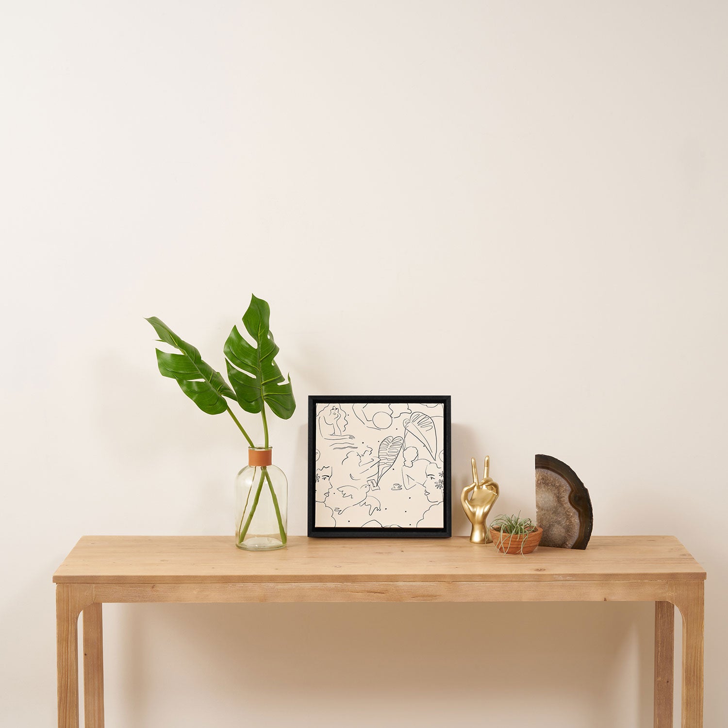 Morning Dreams Framed Canvas Print Gallery Image 3