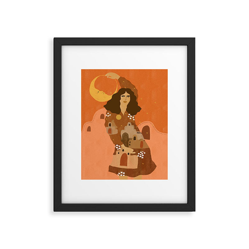 Night in Safari Framed Art Print Gallery Image 5
