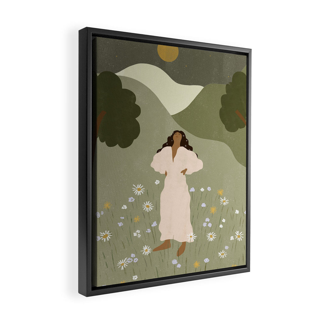 No Ceiling in the Garden Framed Canvas Print Gallery Image 2