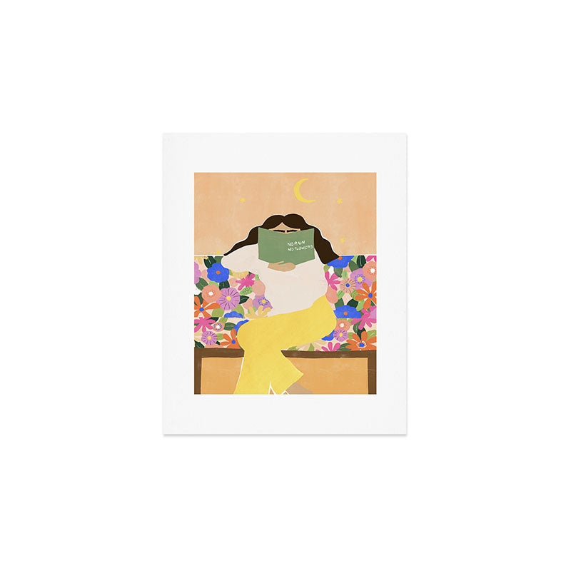 No Rain No Flowers Art Print Gallery Image 1