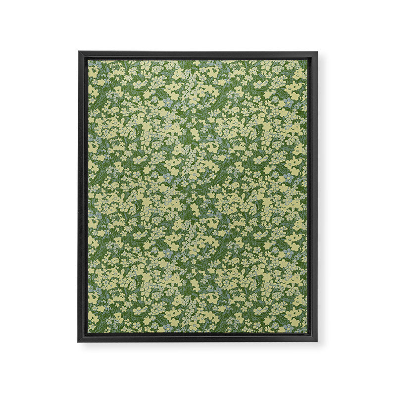 Nostalgia (Green-Blue) Framed Canvas Print Gallery Image 6