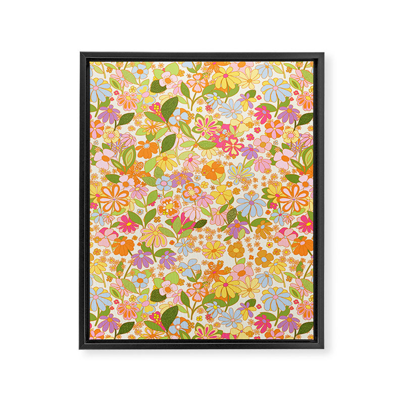 Nostalgia in the garden Framed Canvas Print Gallery Image 6