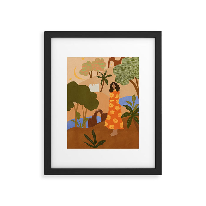 Paradise Framed Art Print Gallery Image 1
