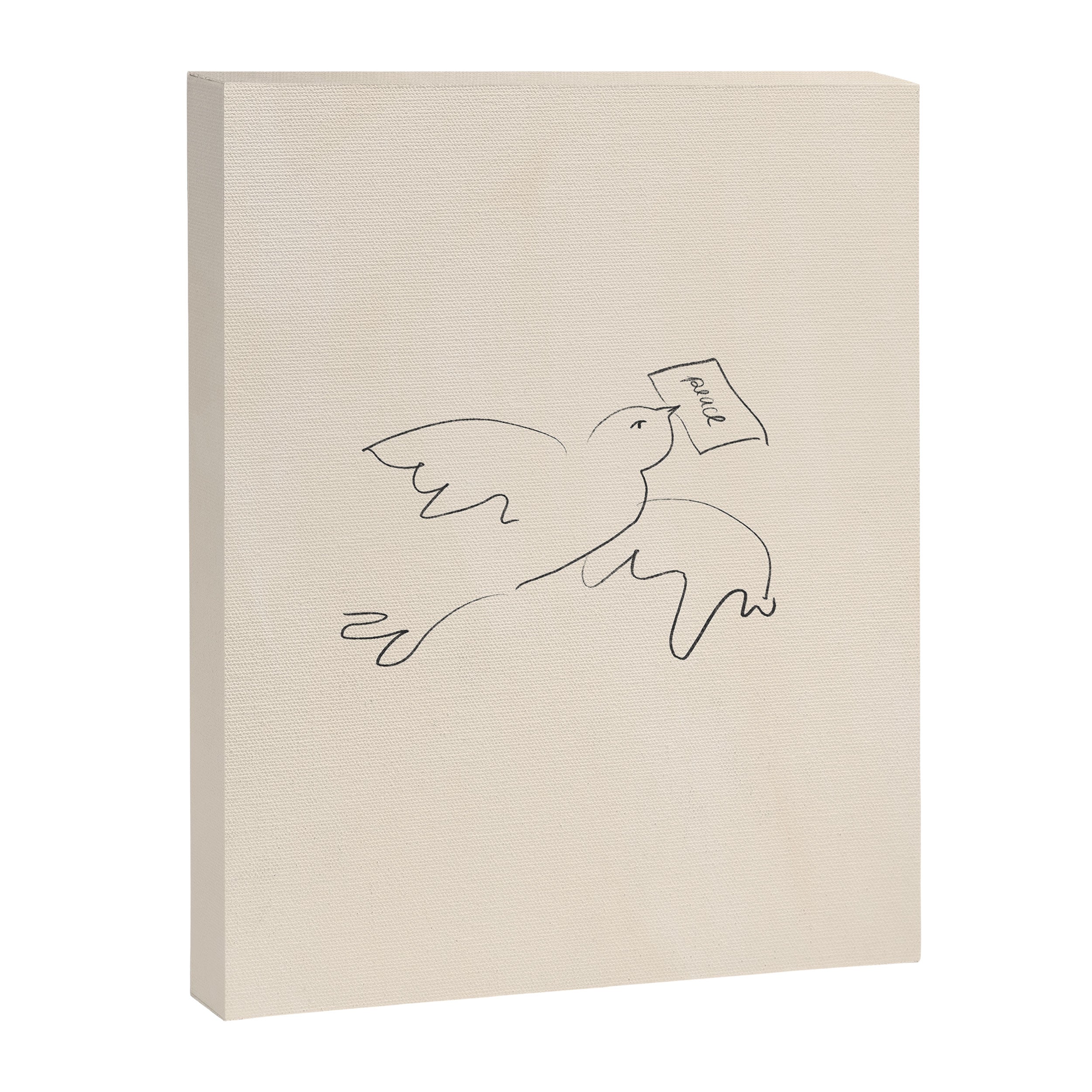 peace bird Canvas Print Gallery Image 6