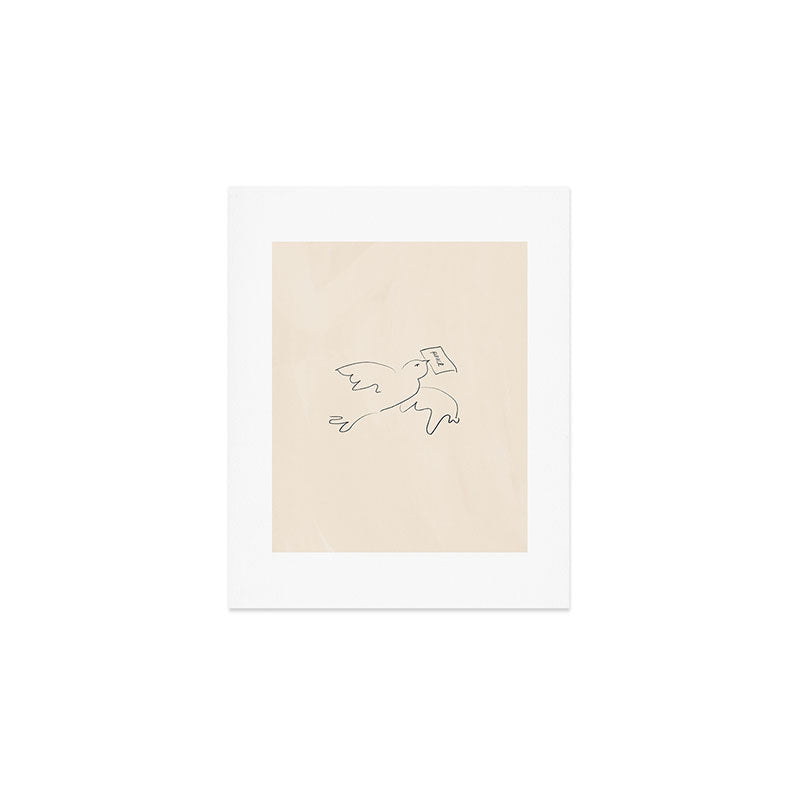 peace bird Art Print Gallery Image 1