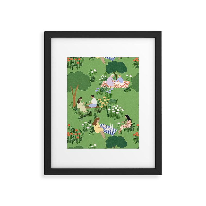 Picnic Framed Art Print Gallery Image 5