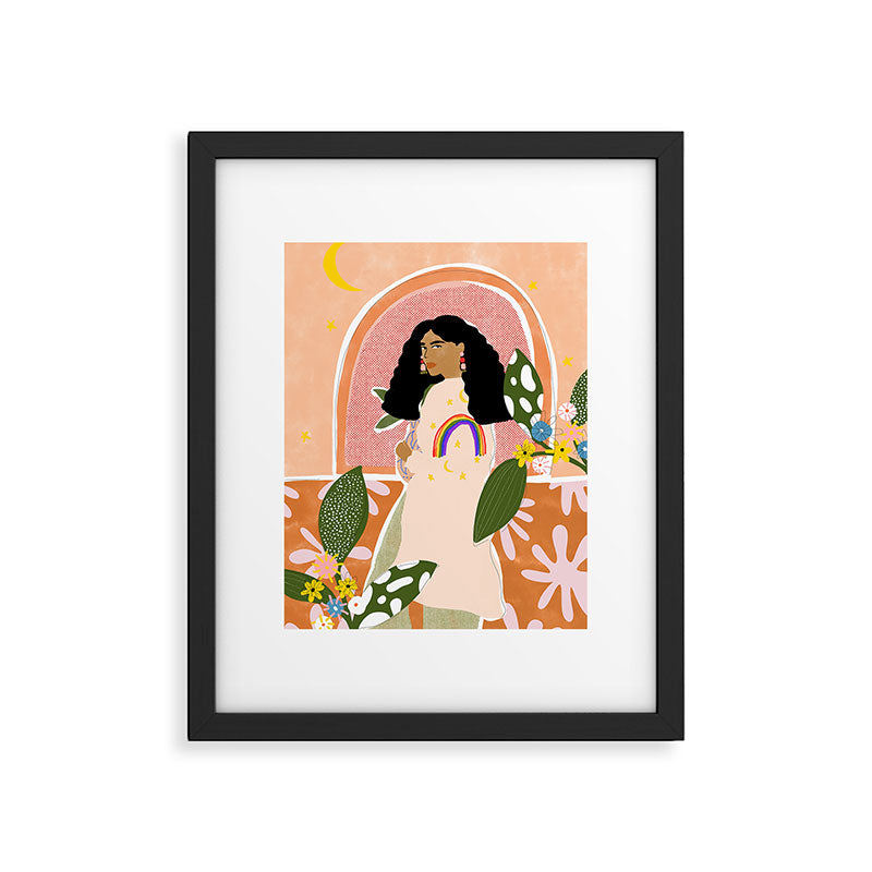 Rainbow Sweater Framed Art Print Gallery Image 5