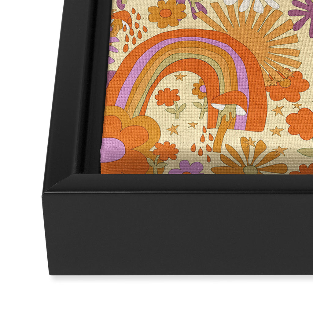 Rainbows, Sunshine and Stars Framed Canvas Print Gallery Image 3