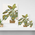 Scandinavian Plant Canvas Print Gallery Image 3