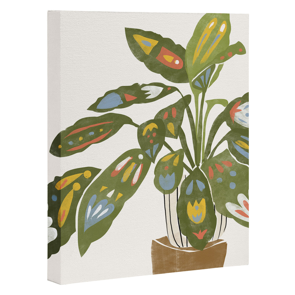 Scandinavian Plant Canvas Print Gallery Image 3